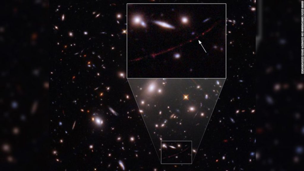 Ернделова звезда: Свемирски телескоп Хабл види најудаљенију звезду икада, удаљену 28 милијарди светлосних година