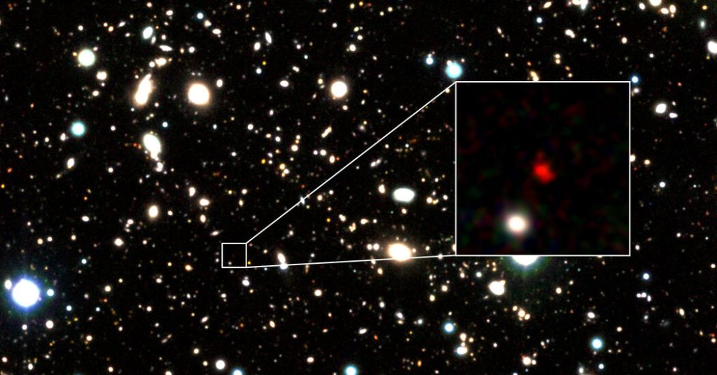 Астрономи су открили шта би могла бити најудаљенија галаксија до сада