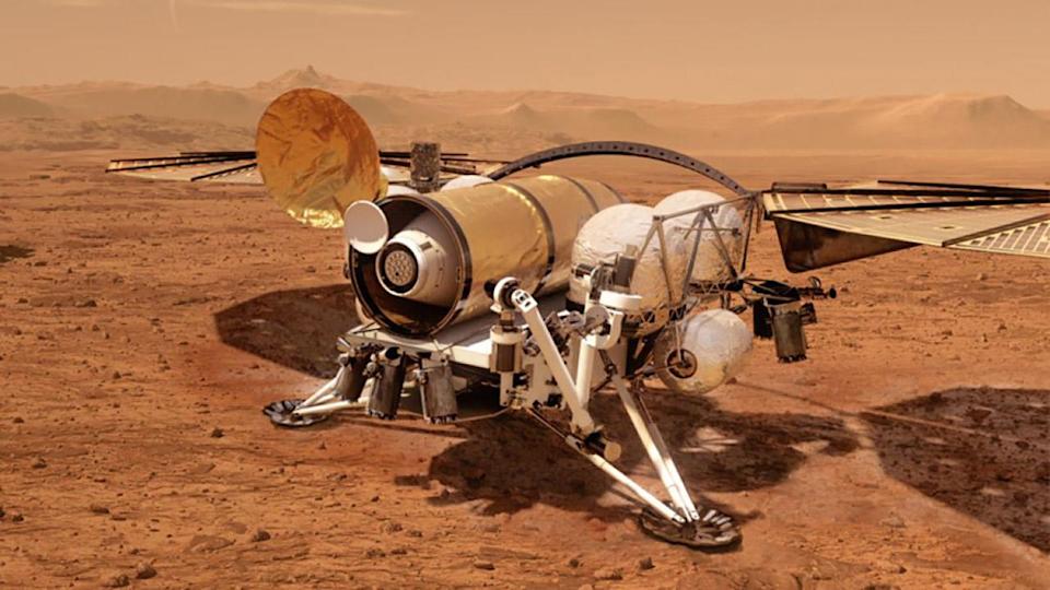 Концепт о ретриверу узорка Марса који би могао донети ванземаљске споре на Земљу
