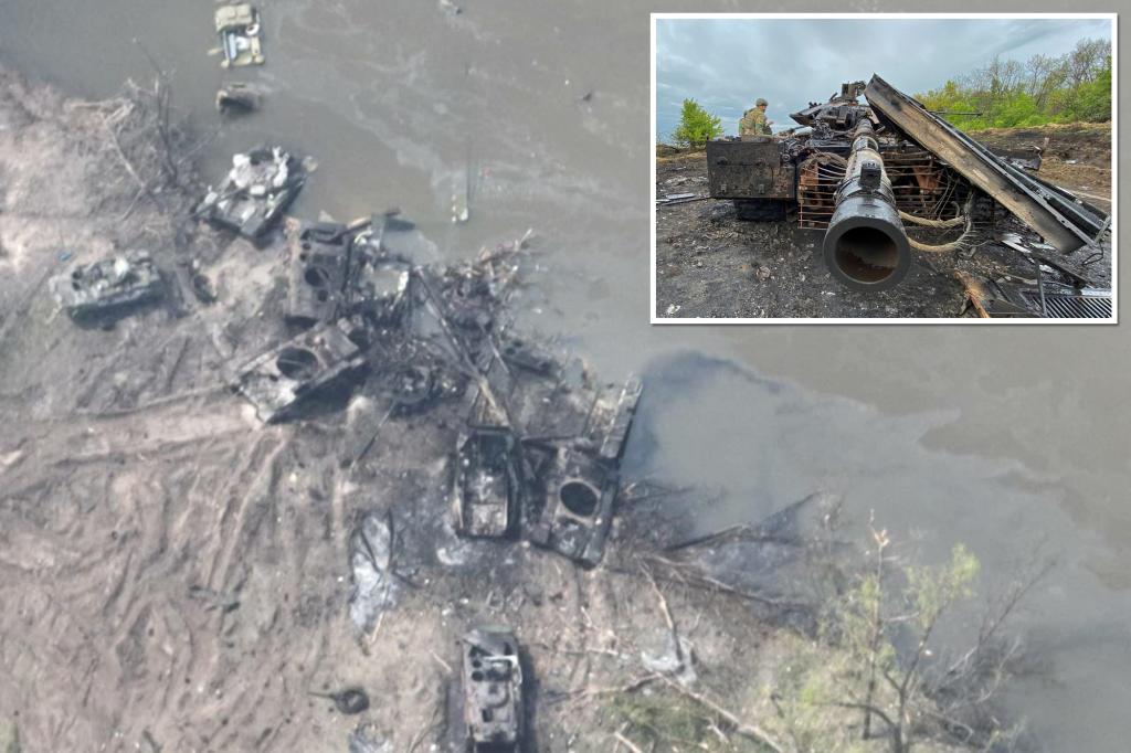 Руски тенкови уништени у заседи, Украјина поздравља велику победу