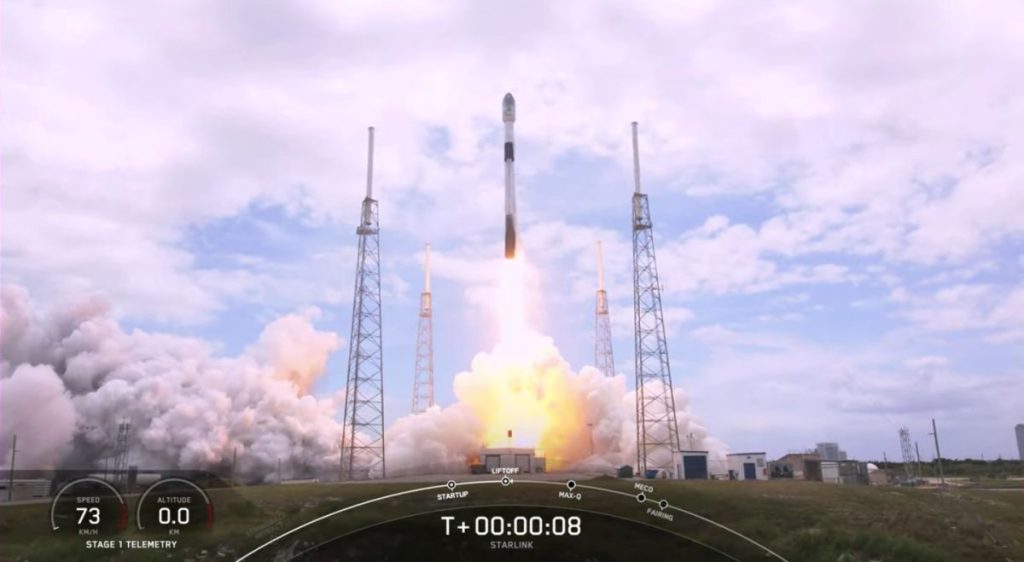 Гледајте како СпацеКс лансира 53 нова Старлинк сателита данас