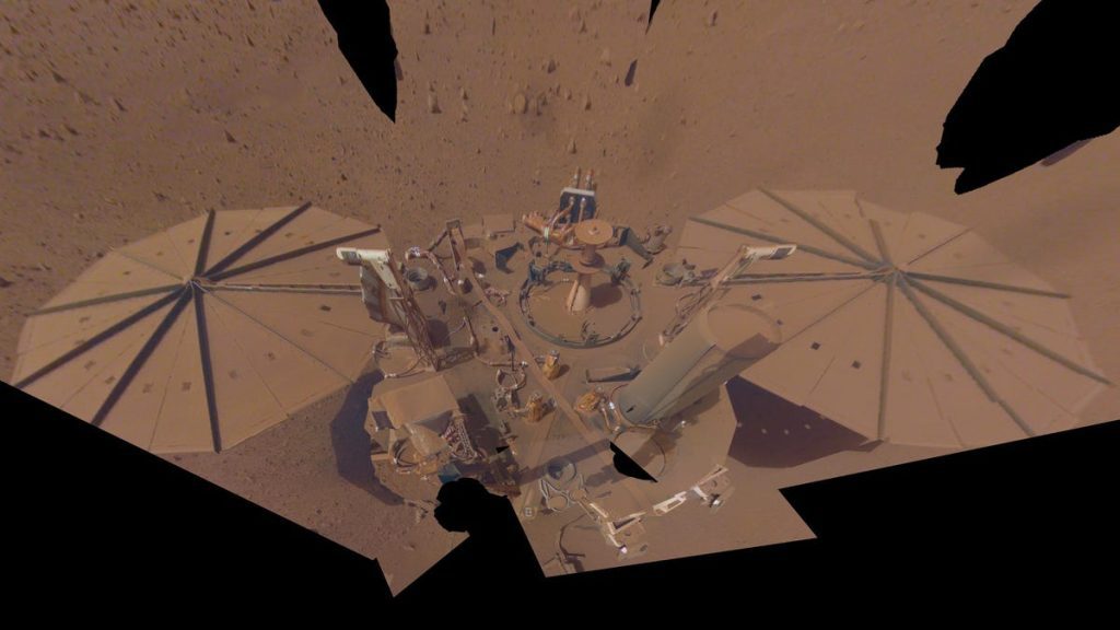 Ево последњег селфија са избледелог слетања Инсигхт Марс