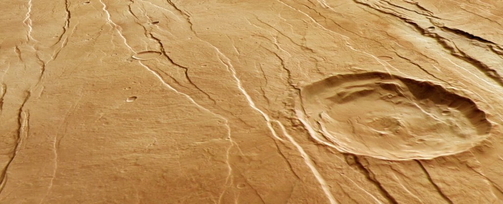 Запањујуће нове слике показују џиновске „траге од канџи“ на Марсу