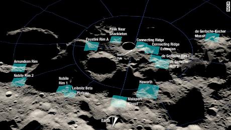Истражите лунарне локације где прва жена астронаут може да слети на Месец