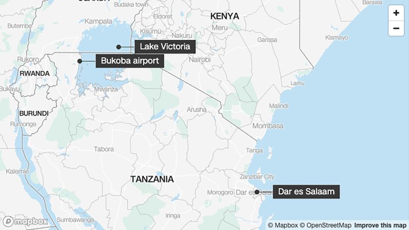 Пад на језеру Викторија: Комерцијални авион потонуо у језеро у Танзанији