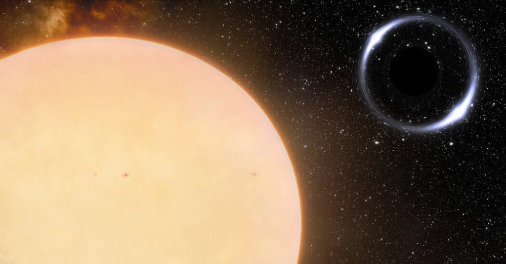 Астрономи проналазе црну рупу у космичком дворишту