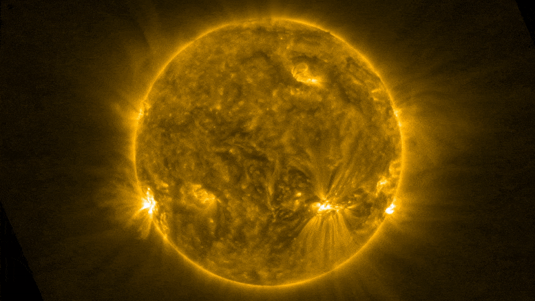 Гледајте како соларна змија клизи по површини сунца - брзином од 380.000 миља на сат