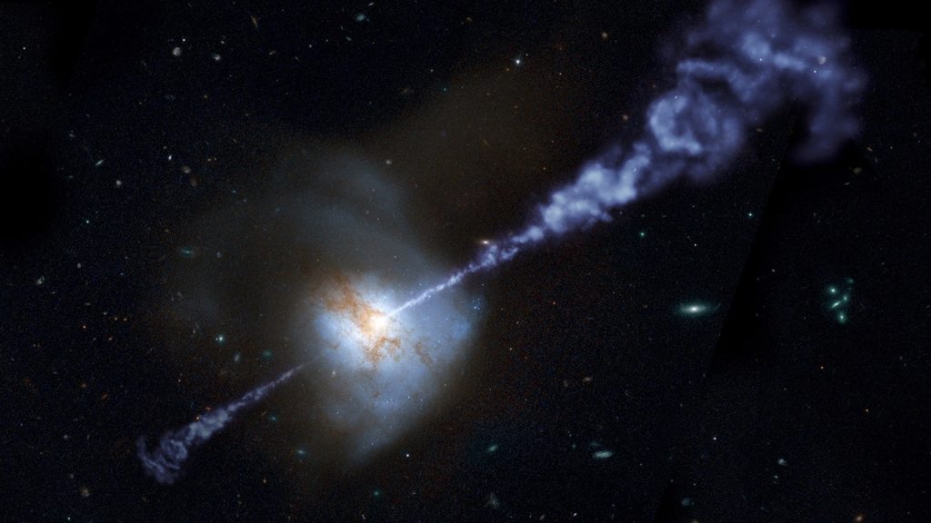 Супермасивна црна рупа прождире звезду, бацајући њене остатке на Земљу