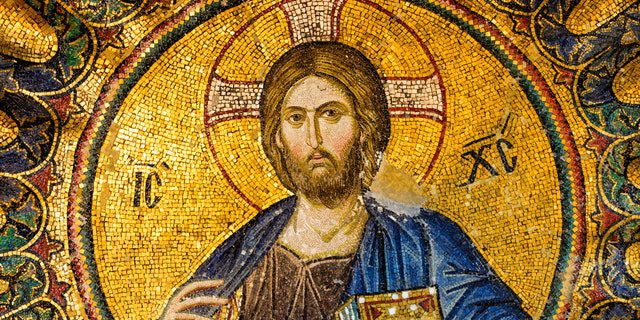 Овде је приказан Христов мозаик из 13. века у цркви Аја Софија у Истанбулу, Турска.  Исусе "Смејао се, радио рукама, показивао саосећање и несебично волео." рече отац.  Џефри Кирби из Јужне Каролине.