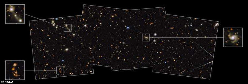 Нова слика са НАСА телескопа снима хиљаде галаксија без преседана које су настале пре 13,5 милијарди година - 200 милиона година након Великог праска